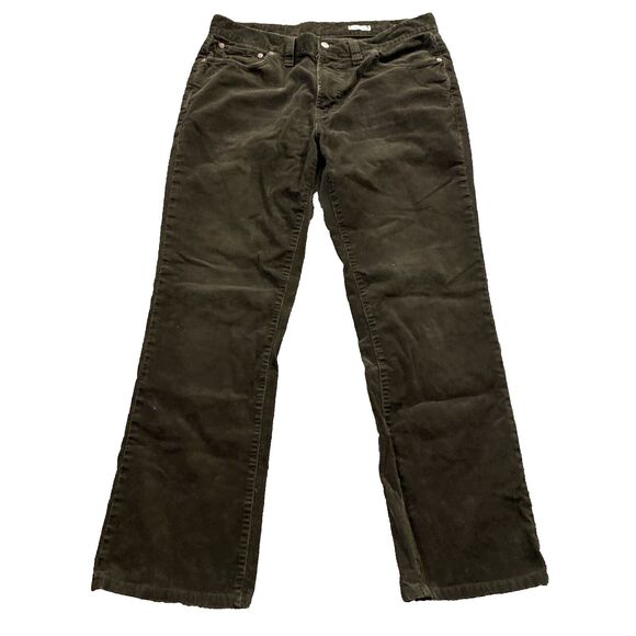 Vintage Polo Ralph Lauren Brown Cargo Corduroy Pants 35x32 158/941 - Picture 1 of 12